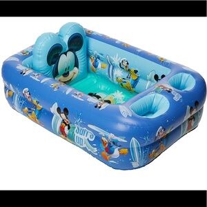 Disney Baby Mickey Mouse inflatable bath tub.